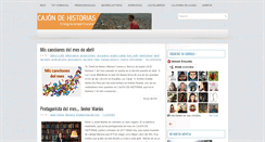 Desktop Screenshot of cajondehistorias.com